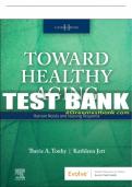 Test Bank For Toward Healthy Aging, 11th - 2023 All Chapters - 9780323809887