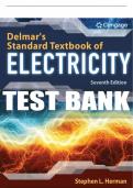 Test Bank For Delmar's Standard Textbook of Electricity - 7th - 2020 All Chapters - 9781337900348