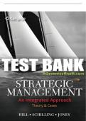 Test Bank For Strategic Management: Theory & Cases: An Integrated Approach - 13th - 2020 All Chapters - 9780357033845