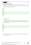 AP Calculus AB Unit 2 Progress Check MCQ Part A Scoring Guide 2023