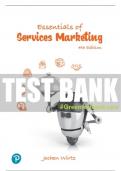 Test Bank For Essentials of Services Marketing 4th Edition All Chapters - 9781292425191