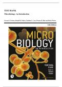 Test Bank - Microbiology: An Introduction, 14th Edition (Tortora, 2024), Chapter 1-28 | All Chapters