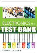 Test Bank For Electronics for Electricians - 7th - 2017 All Chapters - 9781305505995