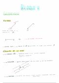 Apuntes del bloque de geometría, matemáticas ciencias (2bach-EBAU)