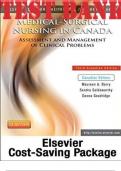 TEST BANK for Medical-Surgical Nursing in Canada: Assessment and Management of Clinical Problems 3rd Canadian Edition _NCLEX & CRNE_ by Lewis Sharon , Heitkemper Margaret, Dirksen Shannon. ISBN-13 978-1926648705. (Complete 72 Chapters).