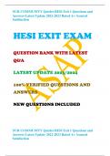NUR COMMUNITY Quizlet HESI Exit 1 Questions and Answers Latest Update 2022-2023 Rated A+ Assured Satisfaction