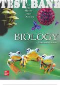 TEST BANK for Biology 13th Edition by Raven Peter. ISBN 9781264408917, ISBN-13 978-1264097852 (Complete Chapters 1-58)