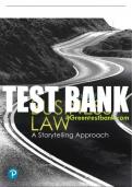 Test Bank For Business Law: A Storytelling Approach 1st Edition All Chapters - 9780134728803
