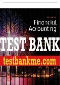 Test Bank For Financial Accounting, 6th Edition All Chapters - 9781260786521