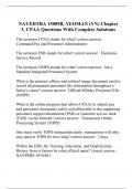 NAVEDTRA 15009B, YEOMAN (YN) Chapter 3, CPAA Questions With Complete Solutions