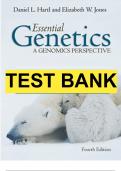 TEST BANK FOR Essential Genetics A Genomic Perspective 4th Edition By Daniel L. Hartl, Elizabeth W. Jones (Study Guide and Solution Manual)