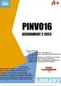 PINV016 Assignment 2 Semester 2 2023