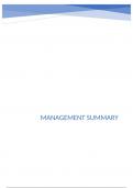Management summary  bedrijfsvoering 1 I BV (GFA-1.BV1.1-13) 