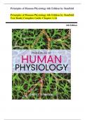 Test Bank Principles of Human Physiology 6th Edition by Stanfield| Complete Guide Chapter 1-24| Test Bank 100% Veriﬁed Answers