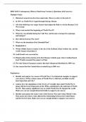 HIST 410N Contemporary History Final Exam Version 4 (Questions with Answers