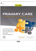 Primary Care-Interprofessional Collaborative Practice 7th Edition by Terry Mahan Buttaro, Patricia Polgar-Bailey, Joanne Sandberg-Cook, Karen Dick, Justin B. Montgomery - Complete, Elabrated and Latest Test bank ALL Chapters 1-23 included