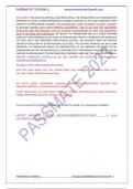 MNB3701 ASSIGNEMNT 4 (REPORT 2) FRAMEWORK