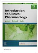 TEST BANK FOR INTRODUCTION TO CLINICAL PHARMACOLOGY 10TH EDITION BY VISOVSKY||ISBN NO-10,0323755356||ISBN NO-13,978-0323755351||COMPLETE GUIDE A+