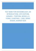 Test Bank for Microbiology, An Introduction, 13th Edition, Gerard J. Tortora, Berdell R. Funke, Christine L. Case, Derek Weber, Warner Bair