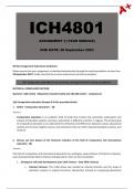 ICH4801 Assignment 3 (Answers) - Due: 28 September 2023