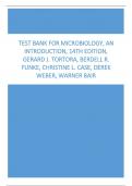 Test Bank for Microbiology, An Introduction, 14th Edition, Gerard J. Tortora, Berdell R. Funke, Christine L. Case, Derek Weber