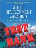 Adult Development and Aging, 2nd Canadian Edition by Whitbourne Test Bank