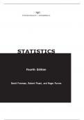 Statistics__4th_edition_By_David_Freedman__Robert_Pisani complete update A+ grade