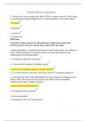 HESI Pharm Review Questions