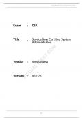 Service Now Certified System Administrator(CSA)