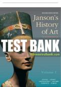 Test Bank For Janson's History of Art: The Western Tradition, Reissued Edition, Volume 1 8th Edition All Chapters - 9780137589562