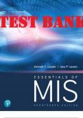 Essentials of MIS, 14E by Laudon Test Bank