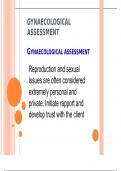 Gyanaecological Assessment