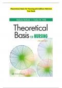 Theoretical Basis for Nursing 5th Edition McEwen Test Bank 