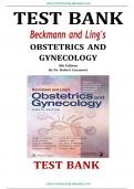 Test Bank For Beckmann and Ling's Obstetrics and Gynecology 8th Edition By Robert Casanova, Chapter 1-50: ISBN- 10 1496353099 ISBN-13 978-1496353092, A+ guide.