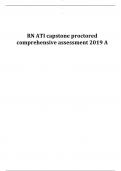 RN ATI capstone proctored comprehensive assessment 2019 A