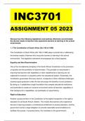 INC3701 ASSSIGNMENT 5 2023 FULLY DETAILED ANSWERS WITH GOOD CITATION AND REFERENCE