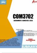 COM3702 Assignment 3 Semester 2 2023