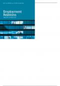  Test Bank For Employment Relations 4Th Ed By Bray