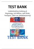 Test Bank Understanding Anatomy & Physiology A Visual, Auditory, Interactive Approach 3rd Edition