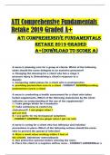 ATI Comprehensive Fundamentals  Retake 2019 Graded A+ ATI Comprehensive Fundamentals  Retake 2019 Graded  A+(DOWNLOAD TO SCORE A)    Anurseisplanningcare fora group ofclients.Which ofthefollowing tasksshould thenursedelegatetoanassistivepersonnel? a.Chang