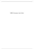 BBM Company Law notes