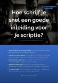 Structuur & Schrijven Bundel: Schrijf je scriptie gestructureerd met deze handige gidsen!