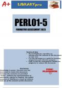 PERL01-5 Formative Assessment 2023