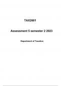 TAX2601_Assignment_5_semester_2_2023(QUESTIONS AND ANSWERS)