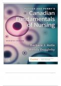 POTTER AND PERRY'S CANADIAN FUNDAMENTALS OF NURSING, 7TH EDITION (ISBN 9780323870665) BY  BARBARA J. ET AL (ISBN 9780323870658) COMPLETE TEST BANK ALL CHAPTERS 1-48  THOROUGHLY COVERED (2023/2024 LATEST PUBLISHED EDITION) | AGRADE