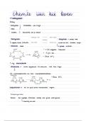 Samenvatting scheikunde hoofdstuk 12 chemie van het leven - havo 5