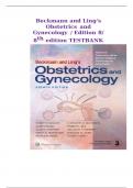 Beckmann and Ling's Obstetrics and Gynecology / Edition 8/ 8th edition TESTBANK