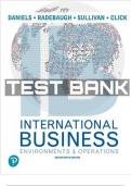 International Business, 17e Test Bank