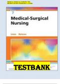 MEDICAL SURGICAL NURSING 7TH EDITION LINTON TESTBANK A+ VERIFIED GUIDE