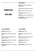 Exam (elaborations) nursing pharmacology